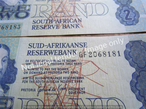 4 x DE KOCK R2 NOTES (G ASS.) UNC **BID PER NOTE**