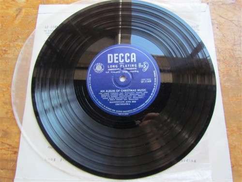 DECCA RECORDS SA PRESSING VINTAGE CHRISTMAS MUSIC - MANTOVANI