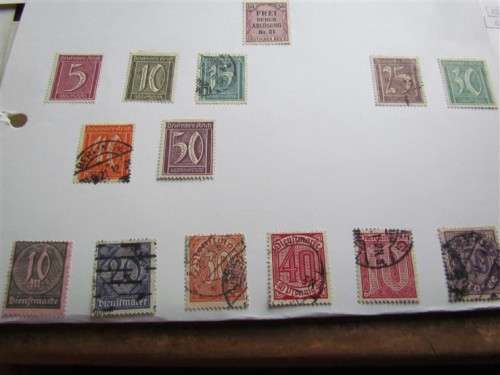 GERMANY STAMPS LOT - 1 BID FOR ALL