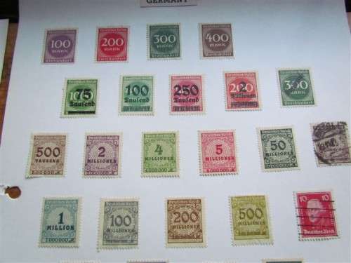 GERMANY STAMPS LOT - 1 BID FOR ALL