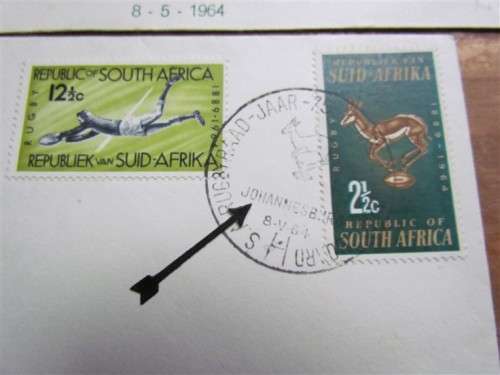 2 X SA SPRINGBOK SPECIAL RUGBY COVERS - 1 BID FOR 2