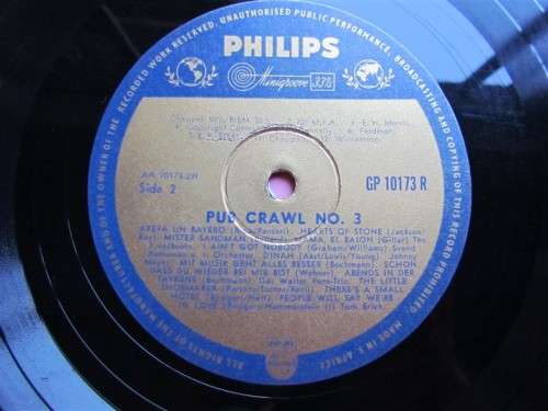 PUB CRAWL NO.3  VINTAGE LP