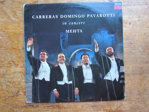 CARRERAS + DOMINGO + PAVAROTTI IN CONCERT = VINTAGE LP
