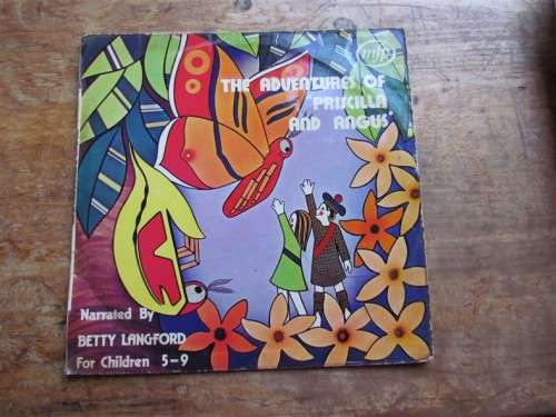 THE ADVENTURES OF PRISCILLA and ANGUS  - VINTAGE LP