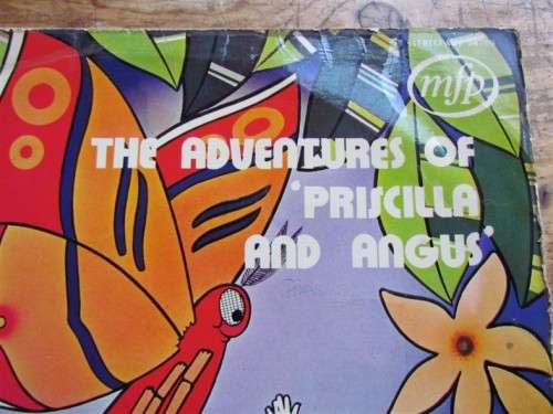 THE ADVENTURES OF PRISCILLA and ANGUS  - VINTAGE LP