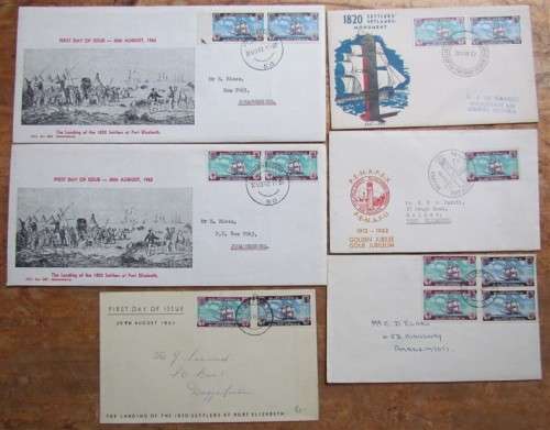1820 SETTLERS LANDING COVERS - 1 Bid for all