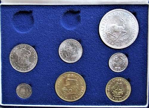 1961 SILVER SHORT PROOF SET WITH  CROWN*TOP QUALITY CONDITION