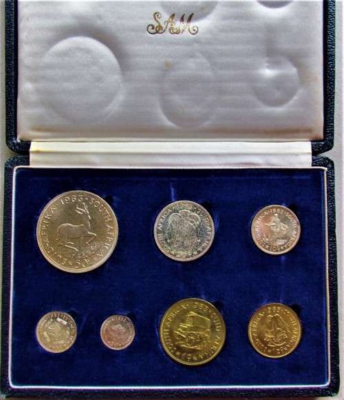 @@  CRAZY R1 START @@ 1963 PROOF SET IN SA MINT BOX #PROOF SILVER#