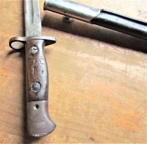 1907 WWI BAYONET 55cm WILKINSON + SHEATH @@@ CRAZY R1 START @@@