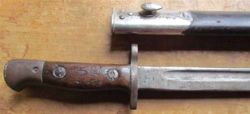 1907 WWI BAYONET 55cm WILKINSON + SHEATH @@@ CRAZY R1 START @@@