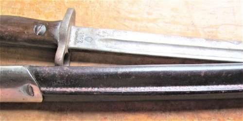 1907 WWI BAYONET 55cm WILKINSON + SHEATH @@@ CRAZY R1 START @@@