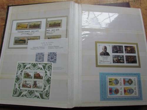 $$CRAZY R1 START$$ 2 X ALBUMS + STAMPS + SHEETS + MINI SHEETS *ALBUMS SHOW RUST SPOTS