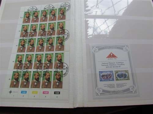 $$CRAZY R1 START$$ 2 X ALBUMS + STAMPS + SHEETS + MINI SHEETS *ALBUMS SHOW RUST SPOTS