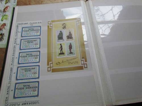 $$CRAZY R1 START$$ 2 X ALBUMS + STAMPS + SHEETS + MINI SHEETS *ALBUMS SHOW RUST SPOTS