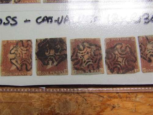 18 x Penny Reds Imperf Maltese Cross Catalogue Value R20 400.00 **LOW START**