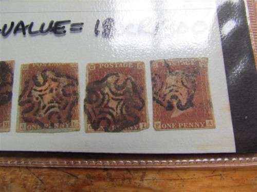 18 x Penny Reds Imperf Maltese Cross Catalogue Value R20 400.00 **LOW START**
