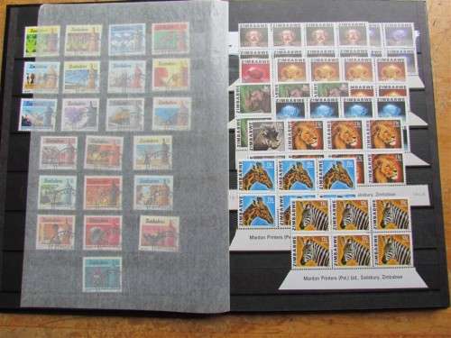 $$CRAZY START$$ ALBUM + ZIMBABWE STAMP COLLECTION