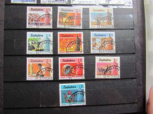 $$CRAZY START$$ ALBUM + ZIMBABWE STAMP COLLECTION