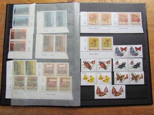 $$CRAZY START$$ ALBUM + ZIMBABWE STAMP COLLECTION