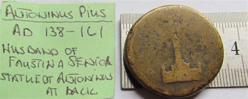 Antoninus Pius AD138-161 **Rare Roman Coin**!! R1000.00**INCLUDES COURIER TO DOOR
