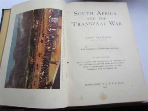 SOUTH AFRICA & TRANSVAAL WAR - VOLUME 6 (of 6) - LOUIS CRESWICK