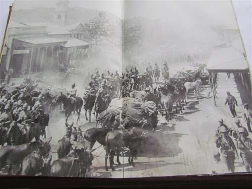 THE BOER WAR - THOMAS PACKENHAM - GREAT PHOTOGRAPHS , book recovered well from moisture