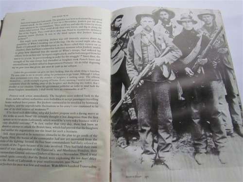 THE BOER WAR - THOMAS PACKENHAM - GREAT PHOTOGRAPHS , book recovered well from moisture