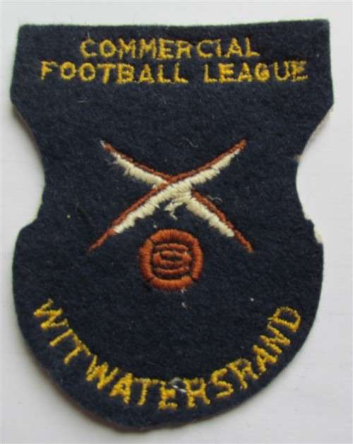 Vintage WITS Commercial Football Soccer League embroidered badge