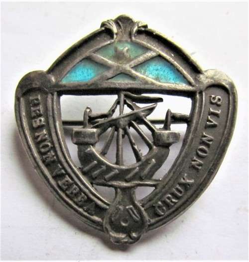 Vintage St Anne's School for Girls - Hilton , KZN Badge - Unknown Metal