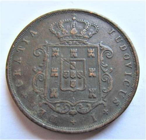 1867 Portugal XX Reis **SCARCE**