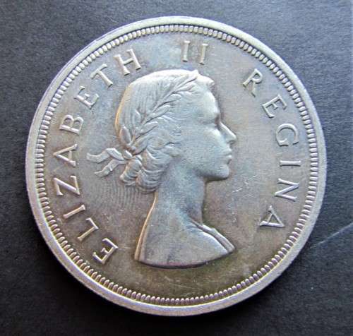 1958 5 Shillings Crown in Capsule **Silver Crown** see rest of set also listed