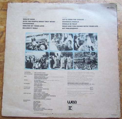 JIMMY CLIFF - GIVE THE PEOPLE WHAT THEY WANT VINTAGE LP