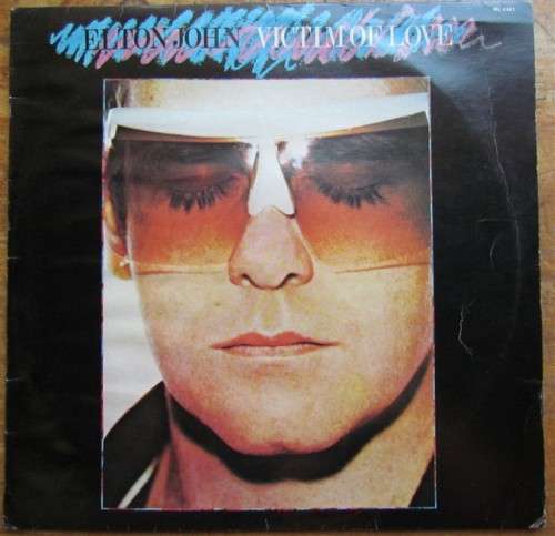 ELTON JOHN - VICTIM OF LOVE - VINTAGE LP
