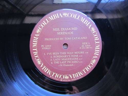 NEIL DIAMOND - SERENADE - VINTAGE LP