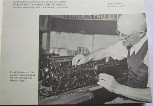 Steam in Miniature - Frank Robets and his garden railway - Model Trains