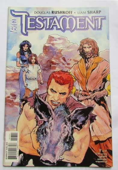 Testament Comic - Rushkoff & Sharp - great condition
