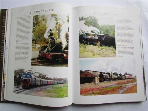 Ghost Railways of Australia - Hardcover + photographs - Robin Bromby