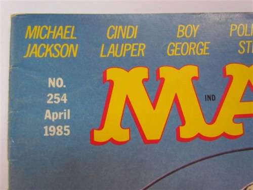 MAD MAGAZINE HARD ROCK ISSUE 1985 #254