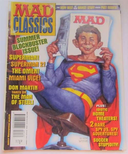 MAD CLASSICS MAGAZINE SUPERMAN ISSUE 2006