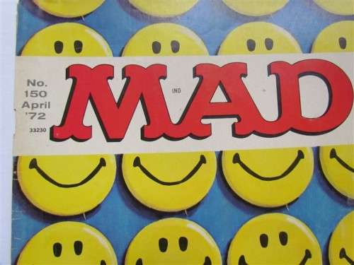 MAD MAGAZINE VINTAGE HAVE A NICE DAY ISSUE 1972 #150