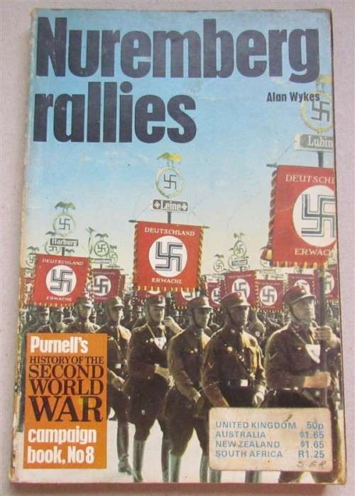 Purnells History of the Second World War WWII-Nuremberg Rallies *SCARCE soft cover**