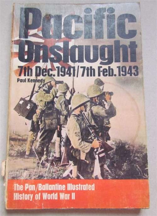 Purnells History of the Second World War WWII-Pacific Onslaught*SCARCE soft cover**