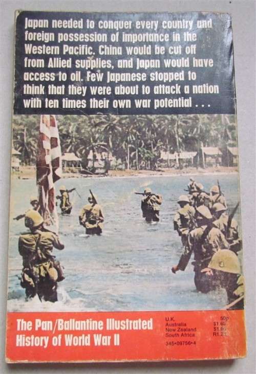 Purnells History of the Second World War WWII-Pacific Onslaught*SCARCE soft cover**