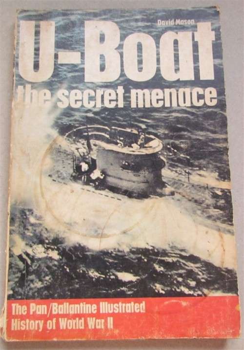 Purnells History of the Second World War WWII-U Boat Secret Menace*SCARCE soft cover**