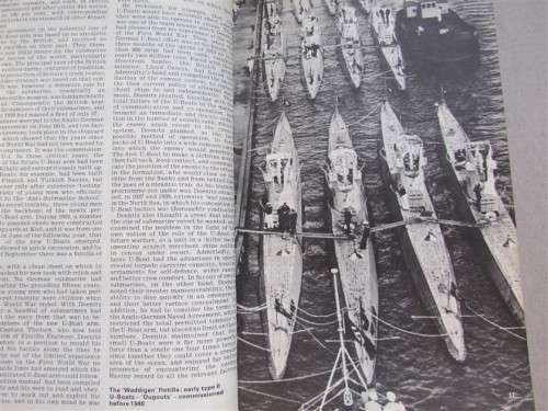 Purnells History of the Second World War WWII-U Boat Secret Menace*SCARCE soft cover**