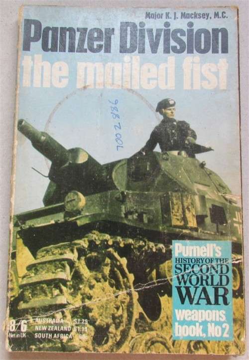 Purnells History of the Second World War WWII-Panzer Divisio*SCARCE soft cover**