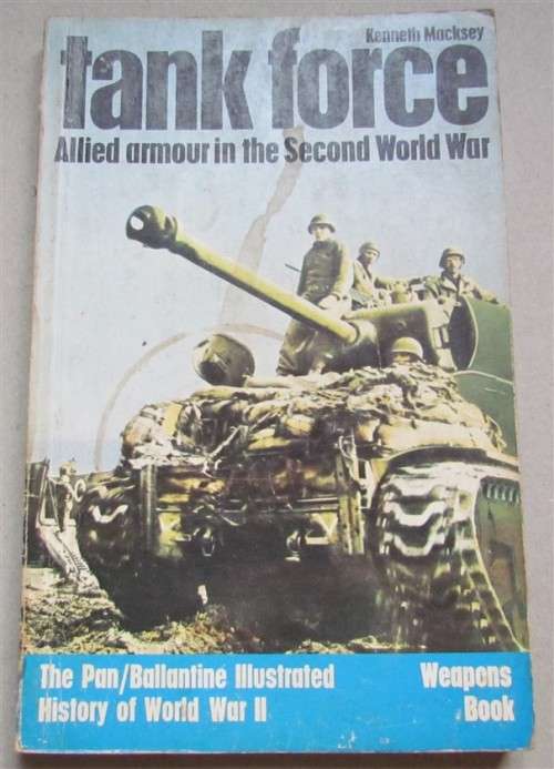 Purnells History of the Second World War WWII-Tank Force*SCARCE soft cover**