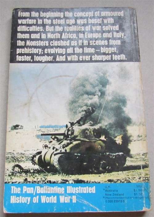 Purnells History of the Second World War WWII-Tank Force*SCARCE soft cover**