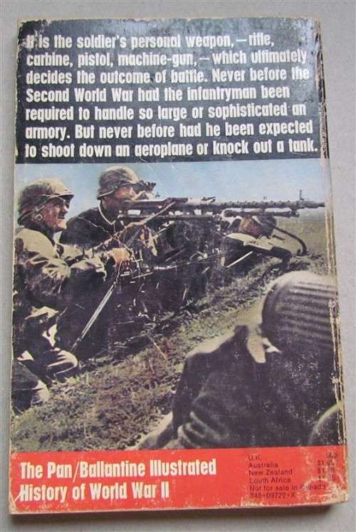 Purnells History of the Second World War WWII-Infantry Weapons*SCARCE soft cover**