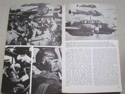 Purnells History of the Second World War WWII- Luftwaffe *SCARCE soft cover**
